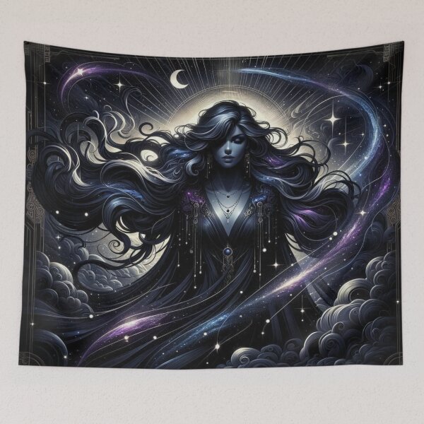 Item preview, Greek Nyx Goddess designed and sold by AnalajiaDesigns.