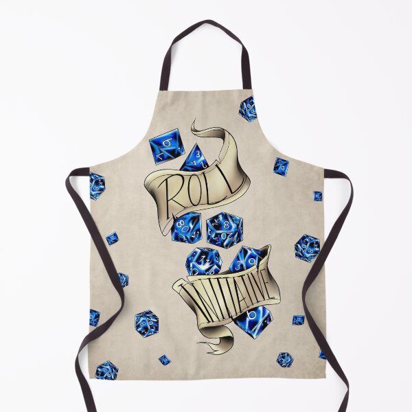 Item preview, DnD Roll Initiative (blue) designed and sold by RetroCoven.