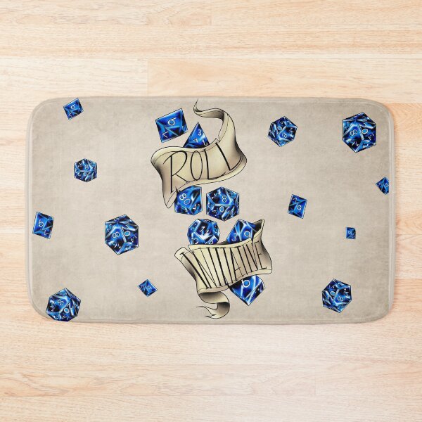 Item preview, DnD Roll Initiative (blue) designed and sold by RetroCoven.