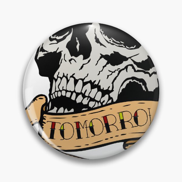Item preview, tomorrow may never come skull old school quote designed and sold by Achille3777.