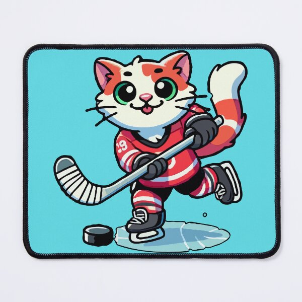 Item preview, Ice Hockey Cat designed and sold by McThingummy.