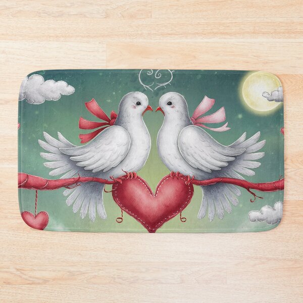 Item preview, Doves love designed and sold by camelsvg.