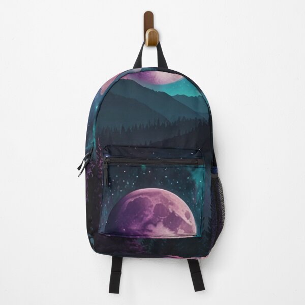 Item preview, Vibrant Galaxy Moonlit Forest Escape designed and sold by Spicex2.