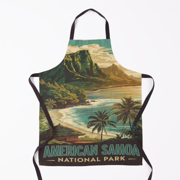 Item preview, Breathtaking Beauty of American Samoa National Park designed and sold by Pattern-Parade.