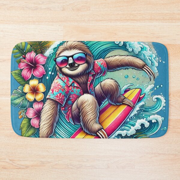 Item preview, Sloth Surfing: Summer Vibes designed and sold by Nauert's.