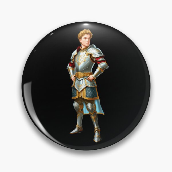 Item preview, Young Nobleman in Ornate Medieval Armor designed and sold by artwaves.