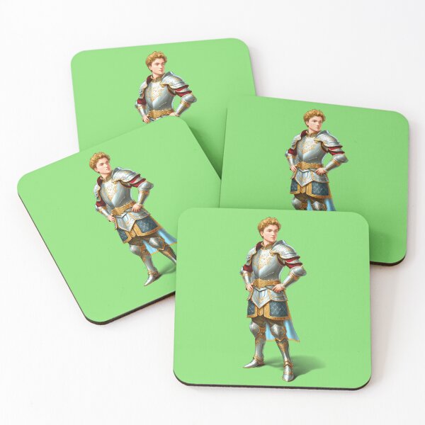 Item preview, Young Nobleman in Ornate Medieval Armor designed and sold by artwaves.