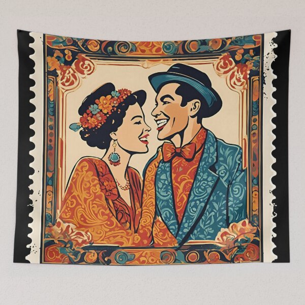 Item preview, Forever Yours Valentine designed and sold by Vintagestamps.