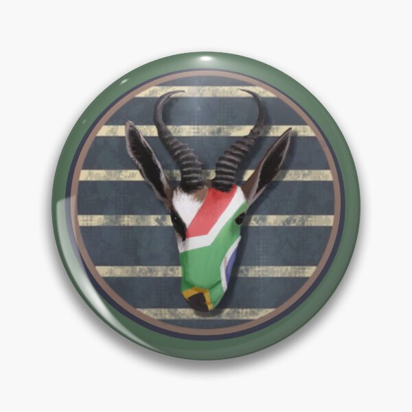 Item preview, Springbok enshrouded in the South African flag designed and sold by CheriGurl.
