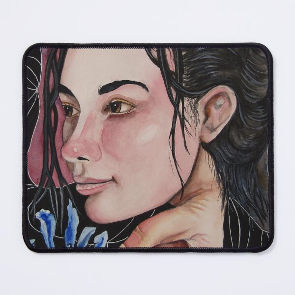 Item preview, Iris. Watercolor, white ballpoint pen on 29.7x42cm paper. designed and sold by crowleyronan123.