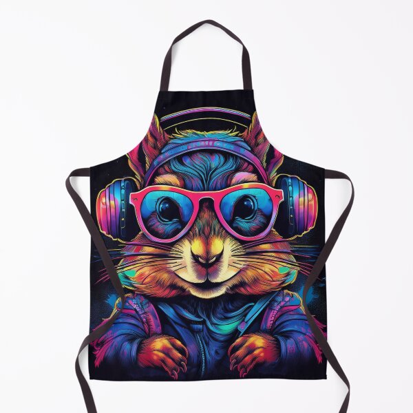 Item preview, graffiti chipmunk in headphones and shades designed and sold by Boxing Kangaroo Retail Company.