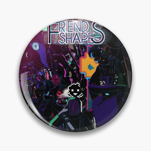Item preview, FriendShapes Release Poster designed and sold by RainingLamppost.