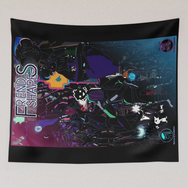 Item preview, FriendShapes Release Poster designed and sold by RainingLamppost.