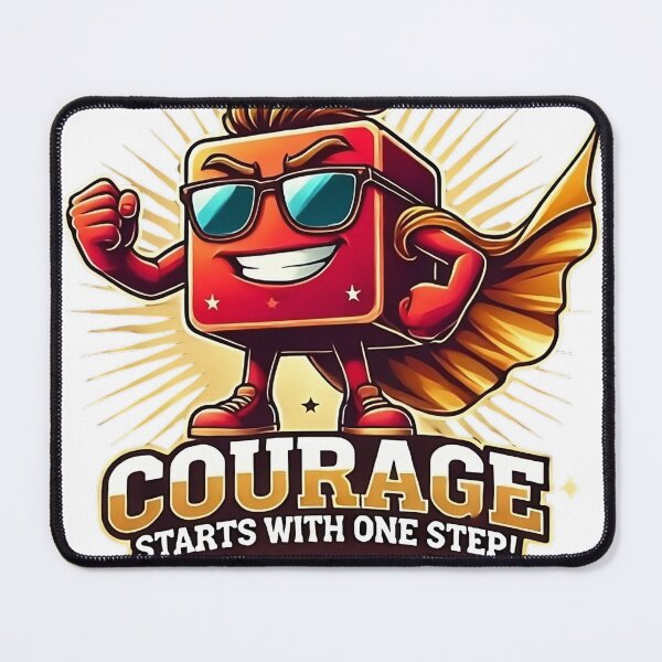 Item preview, Stay Positive Hero | Motivation Mascot designed and sold by Guesso.