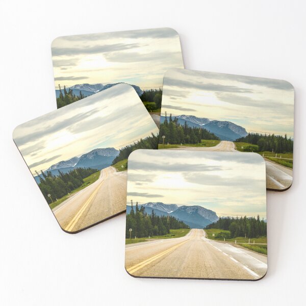 Item preview, Early Morning Light Rocky Mountains With Road designed and sold by SketchWithLight.