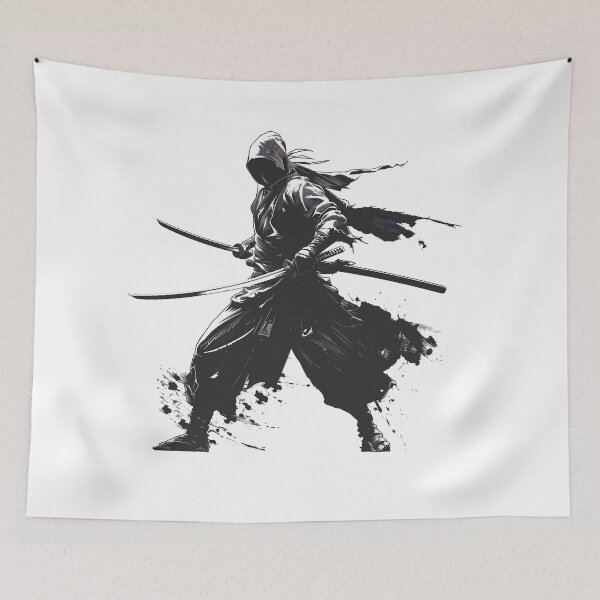 Item preview, warrior with two swords designed and sold by javierparra.