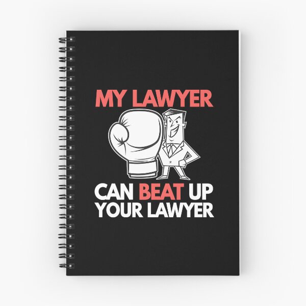 Item preview, My Lawyer Can Beat Up Your Lawyer - This funny gift is perfect for lawyers, law students, or anyone who appreciates witty and clever legal humor. designed and sold by ZyziowskyArt.