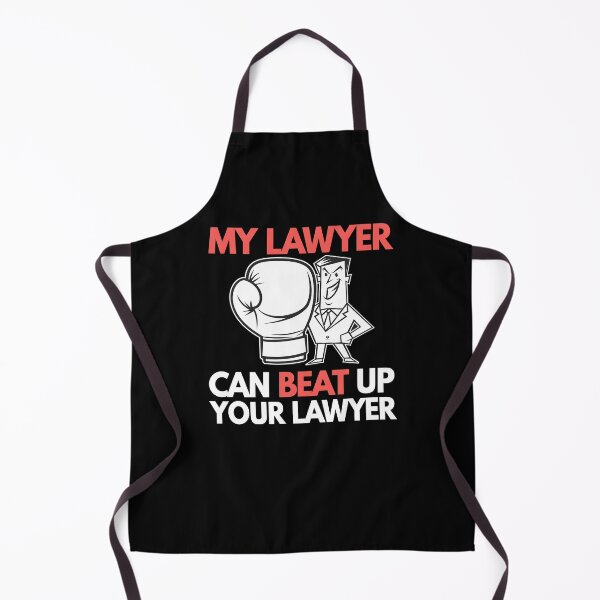 Item preview, My Lawyer Can Beat Up Your Lawyer - This funny gift is perfect for lawyers, law students, or anyone who appreciates witty and clever legal humor. designed and sold by ZyziowskyArt.