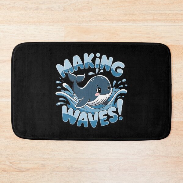 Item preview, Making Waves - Adorable Whale Splash Design designed and sold by love3617.