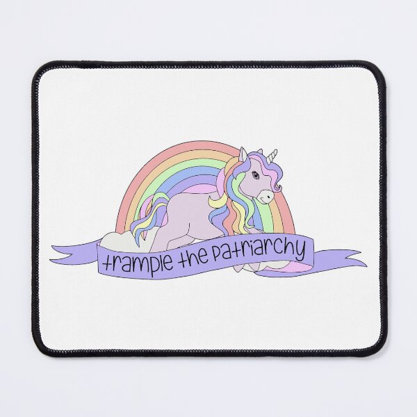 Item preview, Trample the Patriarchy Unicorn designed and sold by gethappytees.