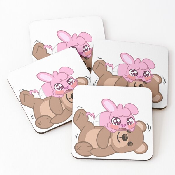 Item preview, Stray Kids (Skzoo) Dwaekki Teddybear Stickers designed and sold by Emybbang.
