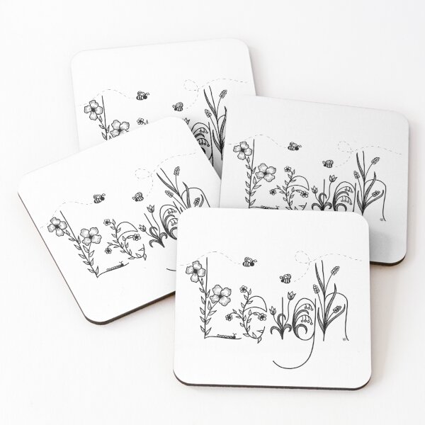 Item preview, Leigh Floral Name designed and sold by Handmadebyjessm.