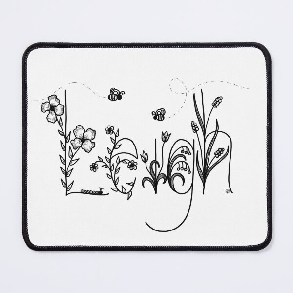 Item preview, Leigh Floral Name designed and sold by Handmadebyjessm.