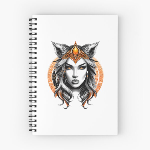 Item preview, Celestial Lyran Queen - Mystical Feline Art designed and sold by MystiqSlav.