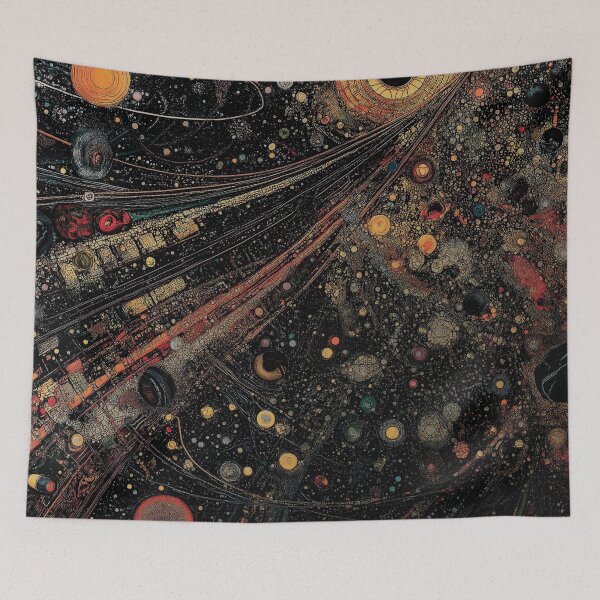 Item preview, Cosmic Kaleidoscope. Abstract Universe design. designed and sold by Shoot-The-Moon.