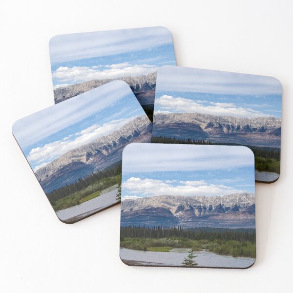 Item preview, Rocky Mountains with River in front designed and sold by SketchWithLight.