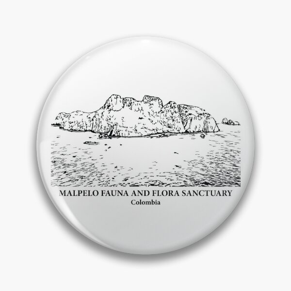 Item preview, Santuario de Fauna y Flora de Malpelo - Colombia designed and sold by Lakeric Cityscapes.