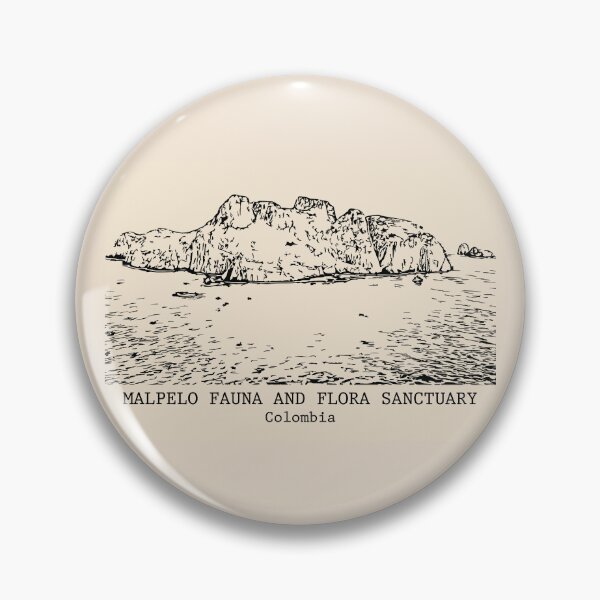 Item preview, Santuario de Fauna y Flora de Malpelo - Colombia designed and sold by Lakeric Cityscapes.