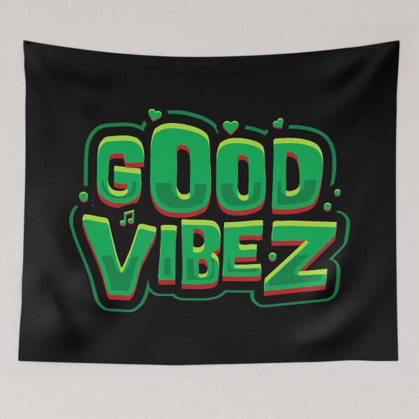 Item preview, Good Vibez - Typographic Design  designed and sold by Vector-Artist.