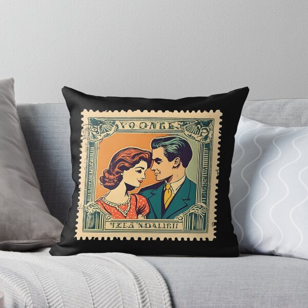 Item preview, Be Mine Forever Valentine Stamp designed and sold by Vintagestamps.