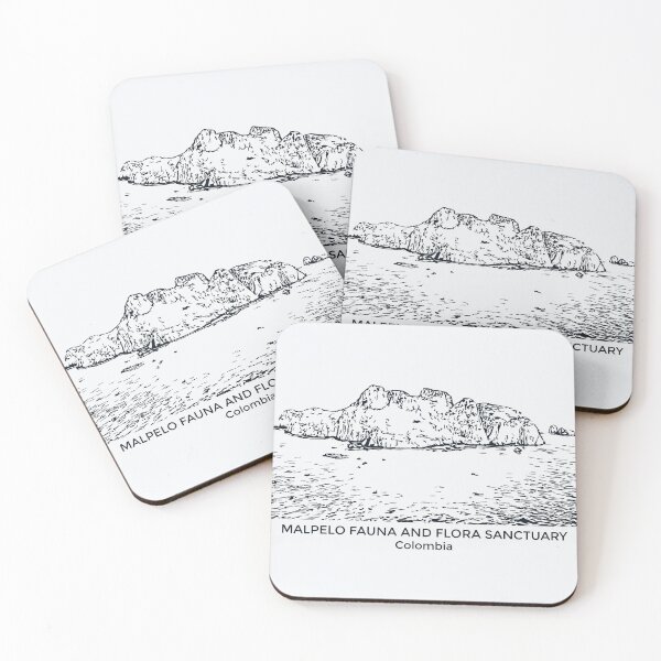 Item preview, Malpelo Fauna and Flora Sanctuary - Colombia designed and sold by Lakeric Cityscapes.