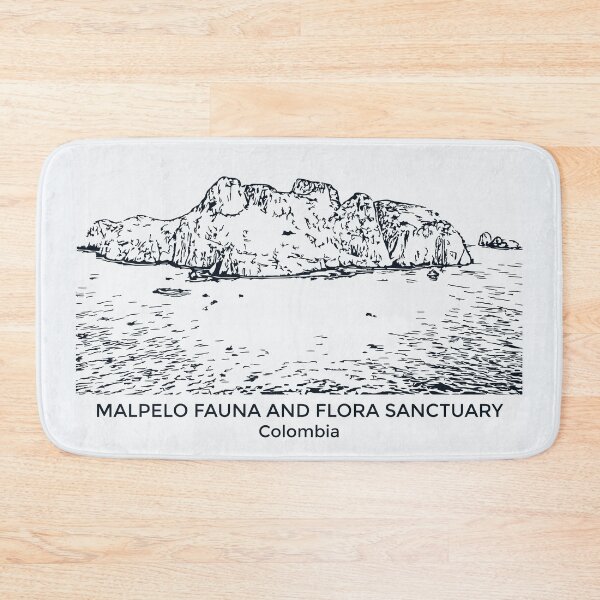 Item preview, Malpelo Fauna and Flora Sanctuary - Colombia designed and sold by Lakeric Cityscapes.