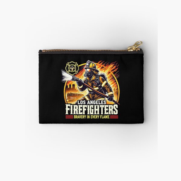 Item preview, los angles burn - Firefighter Heroic - Bravery in Every Flame designed and sold by DrawHandArt.