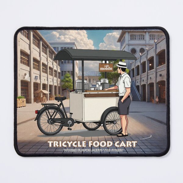 Item preview, Tricycle Food Cart : Where flavor meets the street. designed and sold by Vanich-Panich.