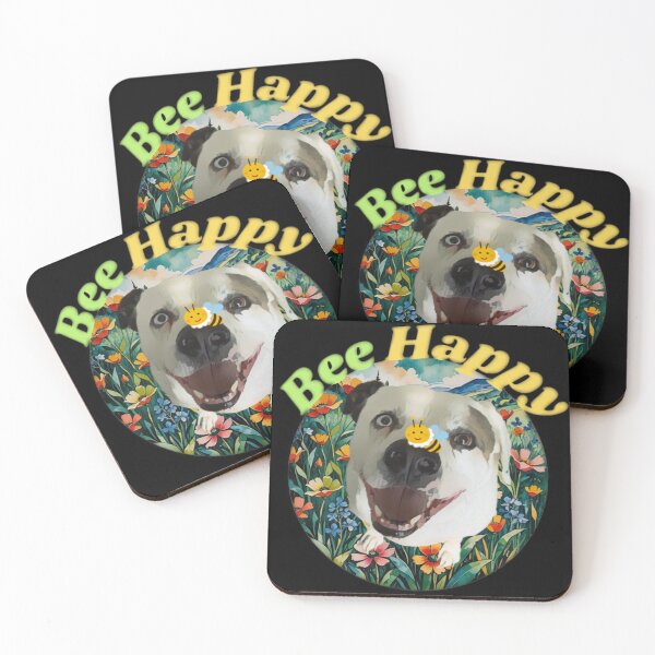 Item preview, BEE HAPPY GRUFF designed and sold by Marni Scofidio Desi9ns.