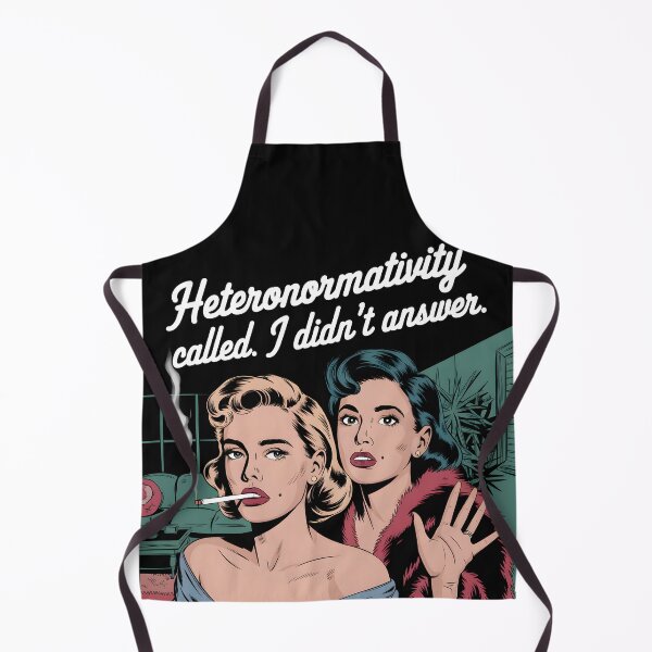 Item preview, Heteronormativity Called – LGBTQ+ Pop Art designed and sold by Into The Rabbit Hole.