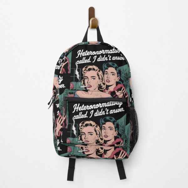 Item preview, Heteronormativity Called – LGBTQ+ Pop Art designed and sold by Into The Rabbit Hole.