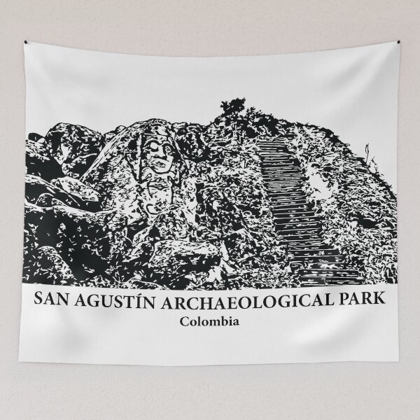 Item preview, San Agustín Archaeological Park - Colombia designed and sold by Lakeric Cityscapes.