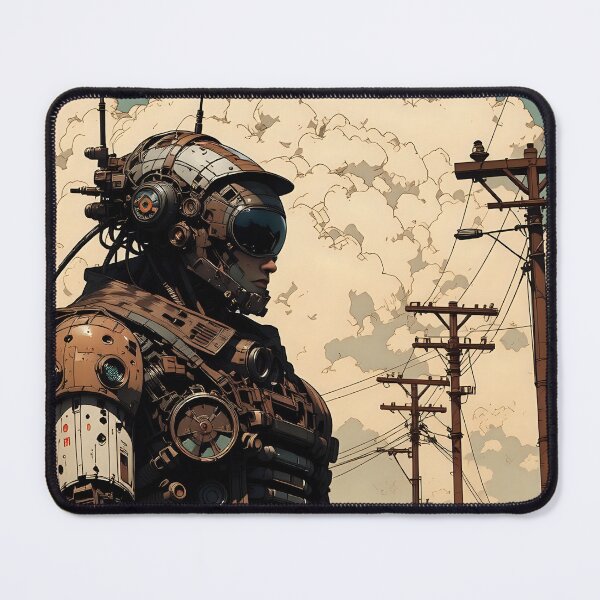 Item preview, On Patrol designed and sold by AiFantasticArt.