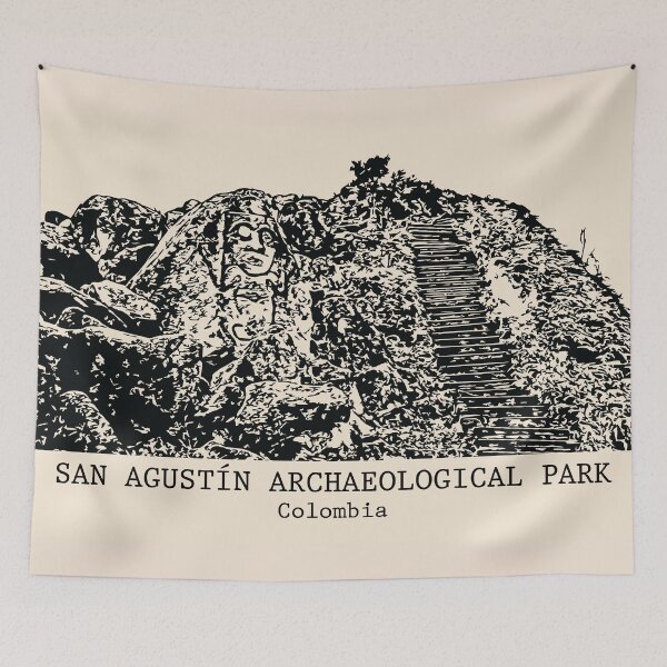 Item preview, San Agustín Archaeological Park - Colombia designed and sold by Lakeric Cityscapes.