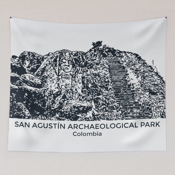 Item preview, San Agustín Archaeological Park - Colombia designed and sold by Lakeric Cityscapes.