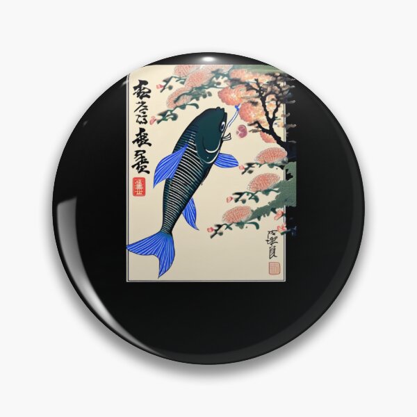 Item preview, gar fish in flowers designed and sold by EuropeanPrints.