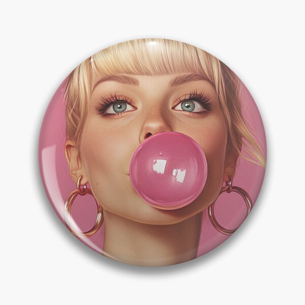 Item preview, Young women chewing gum  designed and sold by NeonEdge.