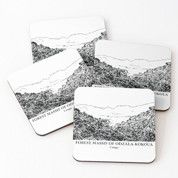 Item preview, Forest Massif of Odzala-Kokoua - Congo designed and sold by Lakeric Cityscapes.