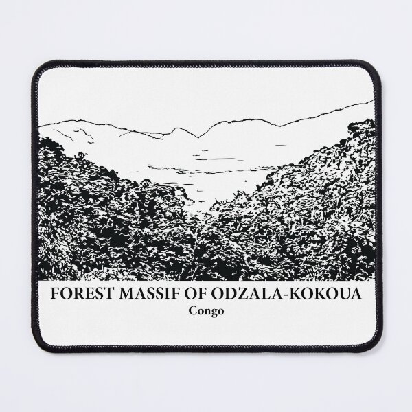 Item preview, Forest Massif of Odzala-Kokoua - Congo designed and sold by Lakeric Cityscapes.