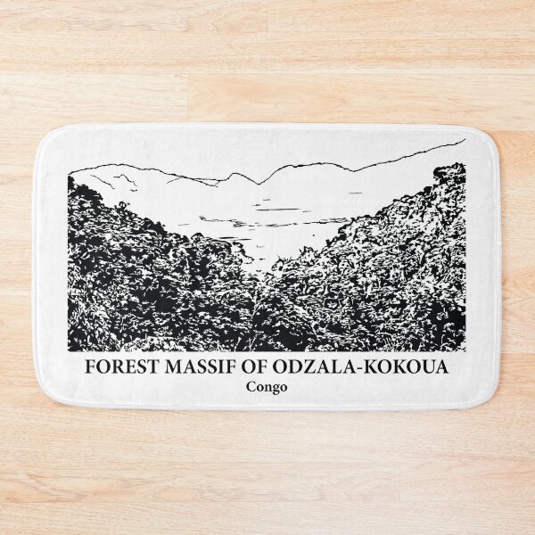Item preview, Forest Massif of Odzala-Kokoua - Congo designed and sold by Lakeric Cityscapes.